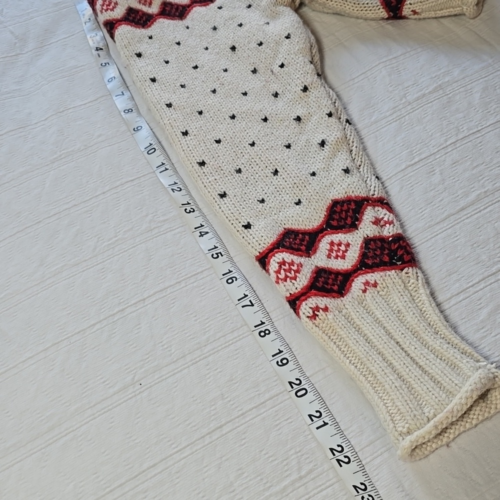 Zara Fair Isle Geometric Knit Sweater Women's Size Small - Picture 7 of 14